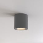 Astro Kos Round Ceiling Light Textured Grey