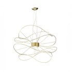Axolight Hoops LED Suspension Gold 4