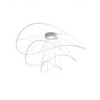 Axolight Hoops LED Ceiling Light 3 Rings - White