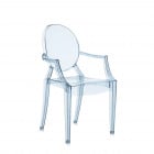 Kartell Kids Lou Lou Ghost Chair Blue