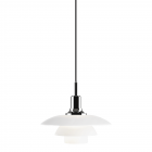 Louis Poulsen PH 3½-3 Glass Pendant Chrome