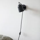 HAY Noc wall Light Dark Grey at Bedside