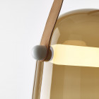 Close Up of Brown Brokis Mona LED Pendant