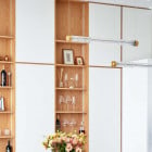 Lee Broom Crystal Tube LED Suspensions in Kitchen