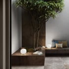 KDLN Kushi Mobile LED Portable Table Lamp Brass