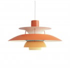 Louis Poulsen PH 5 Pendant Hues of Orange