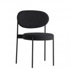 Verpan Series 430 Chair Dark Grey Black Frame