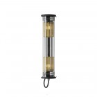 DCW éditions In The Tube 100-500 Wall Light Gold Diffusers / Silver Reflector / Black Stoppers