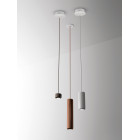 Axolight Urban Mini LED Pendant Light Standard P Matt Nickel, M Wrinkled White, G Matt Bronze