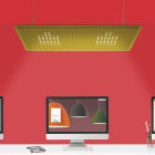 Artemide Eggboard Matrix Direct 1600x800 LED Suspension