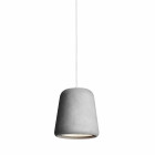 New Works Material Pendant Light Grey Concrete