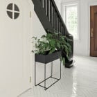 Ferm Living Plant Box Black below staircase