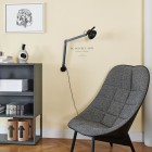 HAY PC Double Arm Wall Light Soft Black