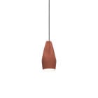 Marset Pleat Box 13 LED Pendant Terracotta White