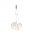 Lodes Random LED Pendant Frosted White