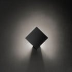 Lodes Puzzle Square LED Wall/Ceiling Light Black on Black Background