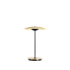 Marset Ginger 20 M LED Portable Table Lamp Brushed Brass