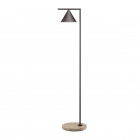 Captain Flint LED Outdoor Floor Lamp Deep Brown