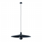 Diesel Living with Lodes Vinyl Pendant Large Deep Black