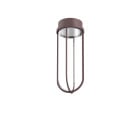 Flos In Vitro LED Ceiling Light Deep Brown