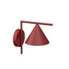 Flos Captain Flint Outdoor LED Wall Light Red Burgundy