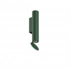 Flos Flauta Spiga 1 LED Outdoor Wall Light Forest Green