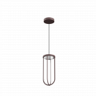 Flos In Vitro LED Outdoor Pendant Deep Brown