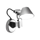 Artemide Tolomeo Faretto Wall Light Micro without Switch