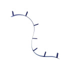 Kartell Bookworm Book Shelf - Blue