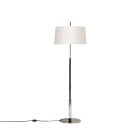 Santa & Cole Diana Mayor Floor Lamp Chrome Plated