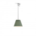 Costanza Telescopic Suspension Light in Green