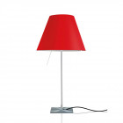 Luceplan Costanza Table Lamp in Red
