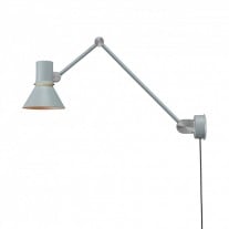 Anglepoise Type 80 W3 Wall Light Grey Mist Cable and Plug
