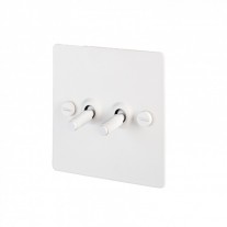 Buster + Punch 2G Toggle Switch White
