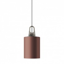 Lodes JIM Cylinder Pendant Grey Hook/Coppery Bronze Diffuser