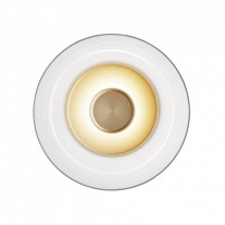 Nuura Blossi LED Wall/Ceiling Light Nordic Gold/Opal White