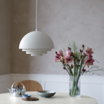 Warm Nordic Milieu Colour Mini Pendant White