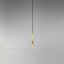 Estiluz Flow LED Pendant Small 3734 Satin Gold