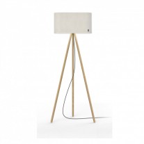 Pablo Belmont Floor Lamp White Oak