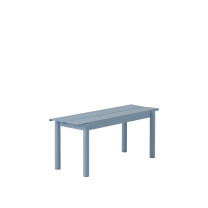 Muuto Linear Steel Bench Small Pale Blue