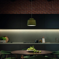 Bover Soft S/30 Pendant Olive Grey