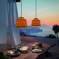 Bover Soft S/30 Outdoor Pendant Ochre