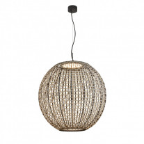 Bover Nans Sphere S/80 Outdoor LED Pendant Brown