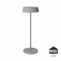 Diesel Living with Lodes Rod LED Portable Table Lamp Moss Gray