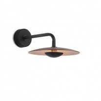 Marset Ginger 20A LED Outdoor Wall Light Rust Brown
