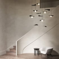 KDLN Flow Suspension Light and Flow Leaf in Situ
