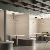 KDLN Poise LED Ceiling Light in Restaurant