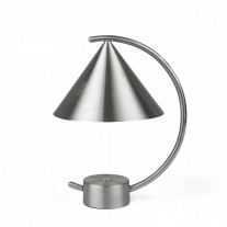 ferm LIVING Meridian Portable Lamp Brushed Steel