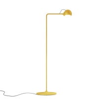 Artemide Ixa LED Reading Floor Lamp Yellow