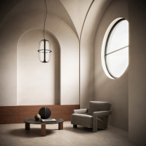 KDLN Kooi LED Pendant in Living Area